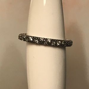 David Yurman Diamond Black Stack Ring